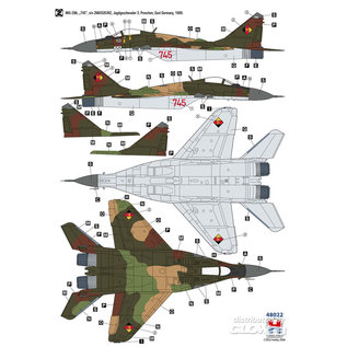 Hobby 2000 Mikojan-Gurewitsch MiG-29 - German Air Force - 1:48