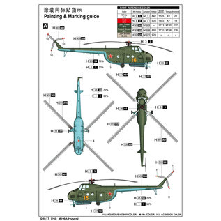 Trumpeter Mil Mi-4A "Hound" - 1:48