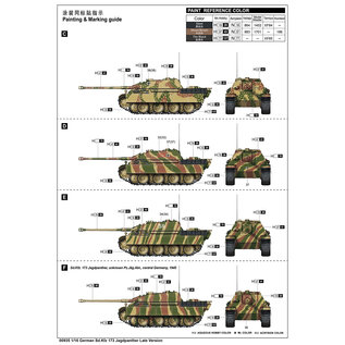 Trumpeter German Sd.Kfz 173 Jagdpanther Late Version - 1:16