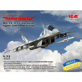 ICM ICM - Mikoyan-Gurewitsch MiG-29 (9-13) "Radar Hunter" with HARM - 1:72