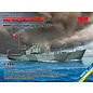 ICM KFK Kriegsfischkutter, WWII German multi-purpose boat - 1:144