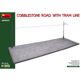 MiniArt MiniArt - Cobblestone Road with Tram Line - 1:35