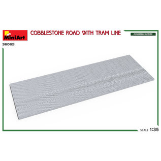MiniArt Cobblestone Road with Tram Line - 1:35