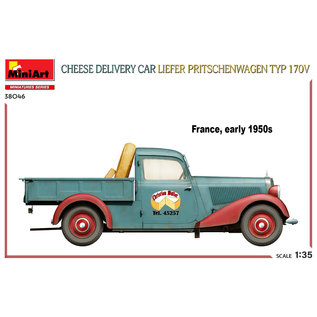 MiniArt Cheese Delivery Car - Liefer-Pritschenwagen Typ 170V - 1:35