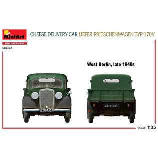 MiniArt Cheese Delivery Car - Liefer-Pritschenwagen Typ 170V - 1:35