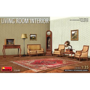 MiniArt Living Room Interior - 1:35