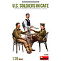 MiniArt U.S. Soldiers in Cafe - 1:35