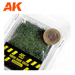 AK Interactive Birch Dark Green Leaves 28mm / 1:72