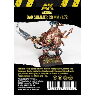 AK Interactive Oak Summer Leaves 28mm / 1:72