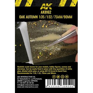 AK Interactive Oak Autumn Leaves 28mm / 1:72