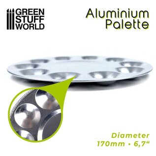 Green Stuff World Aluminium Pallet / Wiederverwendbare Mal-Palette aus Alu