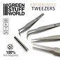 Green Stuff World Quartz Tweezers - Pinzetten-Set, antimagnetisch