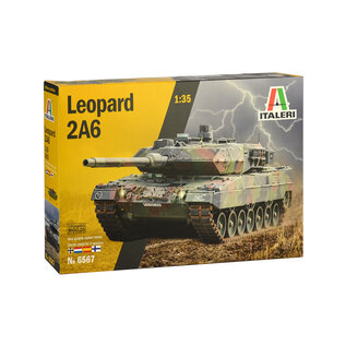 Italeri dt. KPz. Leopard 2A6 - 1:35