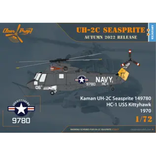 Clear Prop! Kaman UH-2C Seasprite - Advanced Kit - 1:72