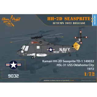 Clear Prop! Kaman HH-2D Seasprite - Advanced Kit - 1:72
