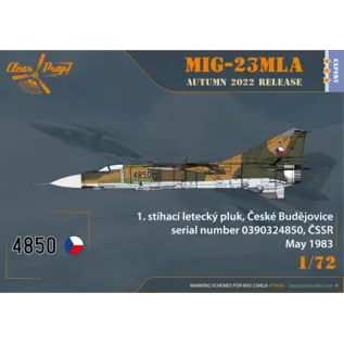 Clear Prop! Mikojan-Gurewitsch MiG-23 MLA - Flogger G - Expert Kit - 1:72