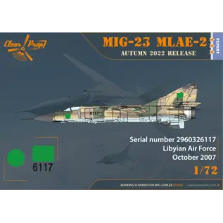 Clear Prop! Mikojan-Gurewitsch MiG-23 MLAE-2 - Flogger G - Expert Kit - 1:72