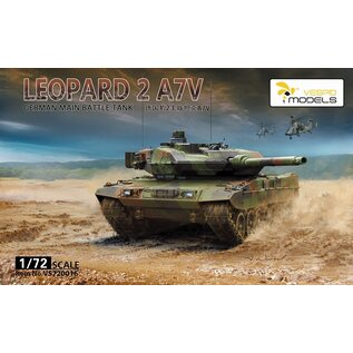 VESPID Models Leopard 2 A7V - German MBT 2016 Production - 1:72