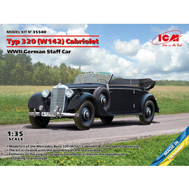 ICM ICM - Typ 320 (W142) Cabriolet - WWII German Staff Car - 1:35