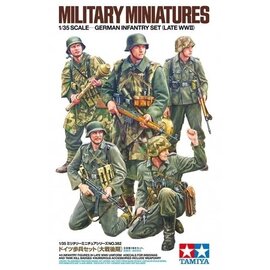 TAMIYA Tamiya - German Infantry Set Late WWII - 1:35