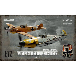 Eduard Wunderschöne neue Maschinen Pt. 1 - Dual Combo Bf 109F-2/F-4 - Limited Edition - 1:72