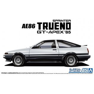 Aoshima Toyota AE86 Sprinter Trueno GT-APEX '85 - 1:24