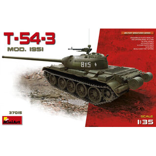 MiniArt Soviet Medium Tank T-54-3. Mod. 1951 - 1:35