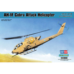 HobbyBoss Bell AH-1F Cobra Attack Helicopter - 1:72
