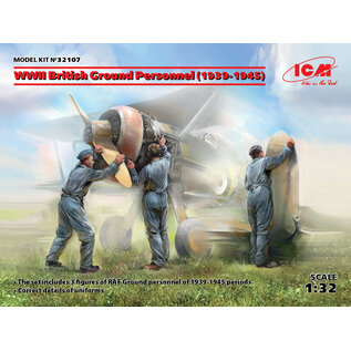 ICM WWII British / RAF Ground Personnel - 1:32