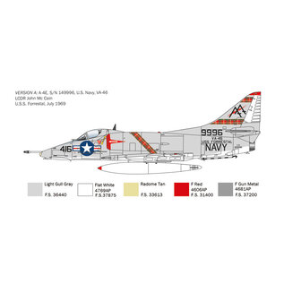 Italeri Douglas A-4E/F/G Skyhawk - 1:48