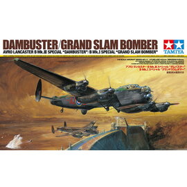 TAMIYA Tamiya - Dambuster/Grand Slam Bomber Avro Lancaster B Mk.III Special "Dambuster" / B Mk.I Special "Grand Slam Bomber" - 1:48