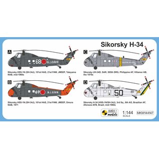 Mark I. Sikorsky H-34 "Around the World" - 1:144