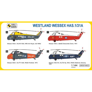 Mark I. Westland Wessex HAS.1/HAS.31A "British Multi-role Helicopter" - 1:144