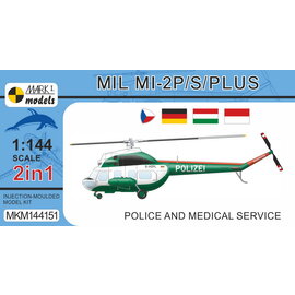 Mark I. Mark I. - Mil Mi-2 Hoplite "Police and Medical Service" - 1:144