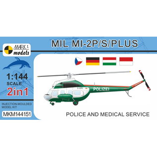 Mark I. Mil Mi-2 Hoplite "Police and Medical Service" - 1:144