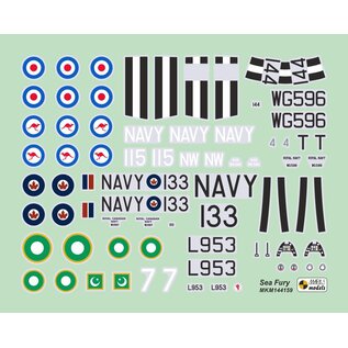Mark I. Hawker Sea Fury FB.11 "Commonwealth Service" - 1:144