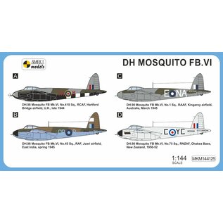 Mark I. DH Mosquito FB.VI "Commonwealth Service" - 1:144