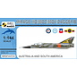 Mark I. Dassault Mirage IIID/50DC/50DV/Dagger B Two-seater ´"Australia & South America" - 1:144