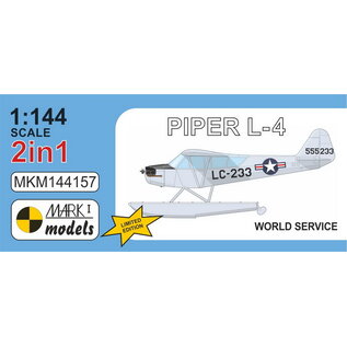 Mark I. Piper L-4 Grasshopper "World Service" - 1:144