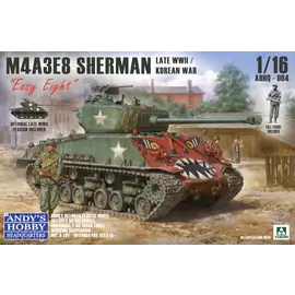 Andy's Hobby Headquarters Andy's Hobby Headquarter -  M4A3E8 Sherman Late WWII / Korean War - 1:16