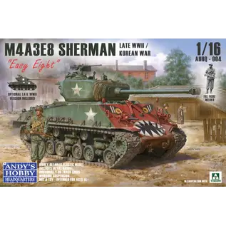 Andy's Hobby Headquarters M4A3E8 Sherman Late WWII / Korean War - 1:16