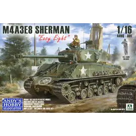 Andy's Hobby Headquarters Andy's Hobby Headquarter -  M4A3E8 Sherman "Easy Eight" - 1:16