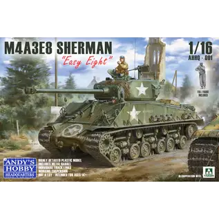 Andy's Hobby Headquarters M4A3E8 Sherman "Easy Eight" - 1:16