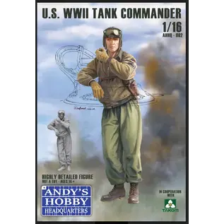 Andy's Hobby Headquarters U.S. WWII Tank Commander - 1:16