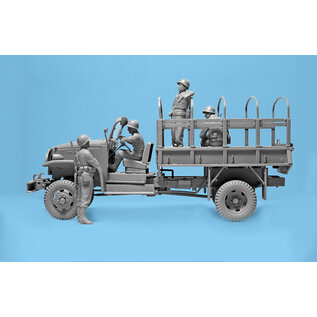 ICM WWII US Military Patrol (G7107 with MG M1919A4) - 1:35