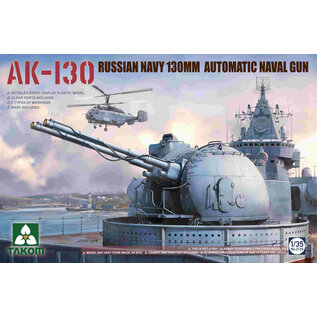 TAKOM Russian Navy 130mm Automatic Naval Gun AK-130 - 1:35