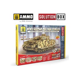 AMMO by MIG AMMO - WWII German Mid-War Vehicles - Solution Box