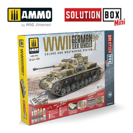 AMMO by MIG AMMO - Solution Box Mini - WWII German D.A.K. Vehicles