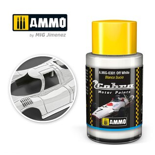 AMMO by MIG Cobra Motor Paints - Off White