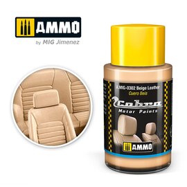 AMMO by MIG AMMO - Cobra Motor Paints - Beige Leather